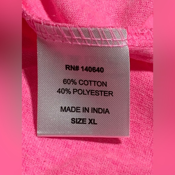 NWT Sunshine raised pink graphic beach t-shirt - Picture 6 of 6